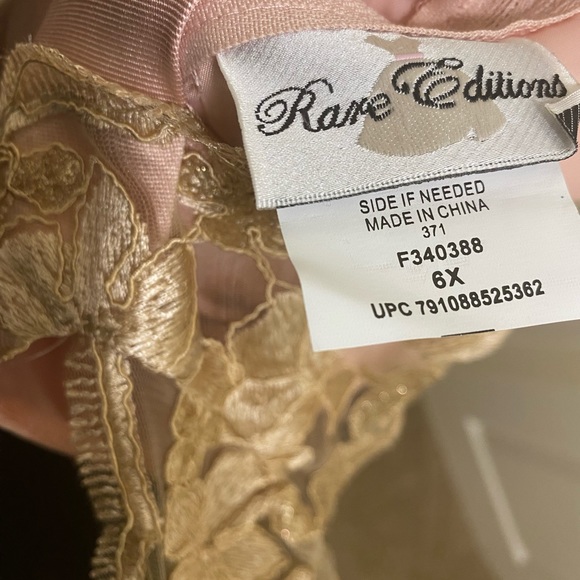 RARE EDITION - GOLD & PINK DRESS - Picture 8 of 9